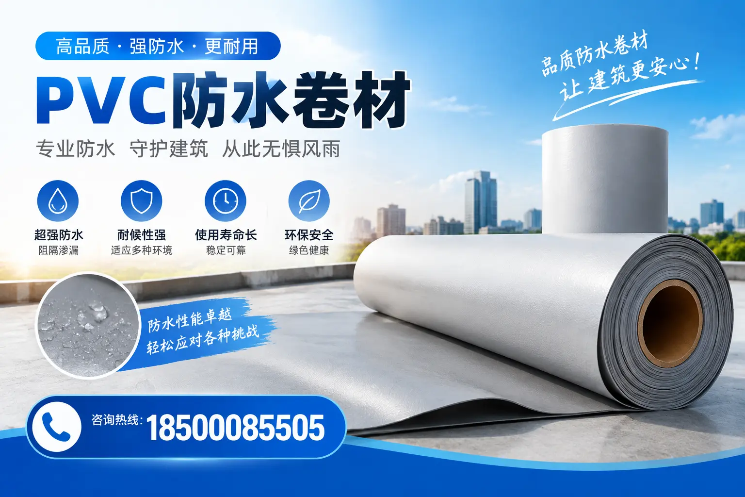 如何选择高质量的PVC防水卷材？榆林消费者必看指南